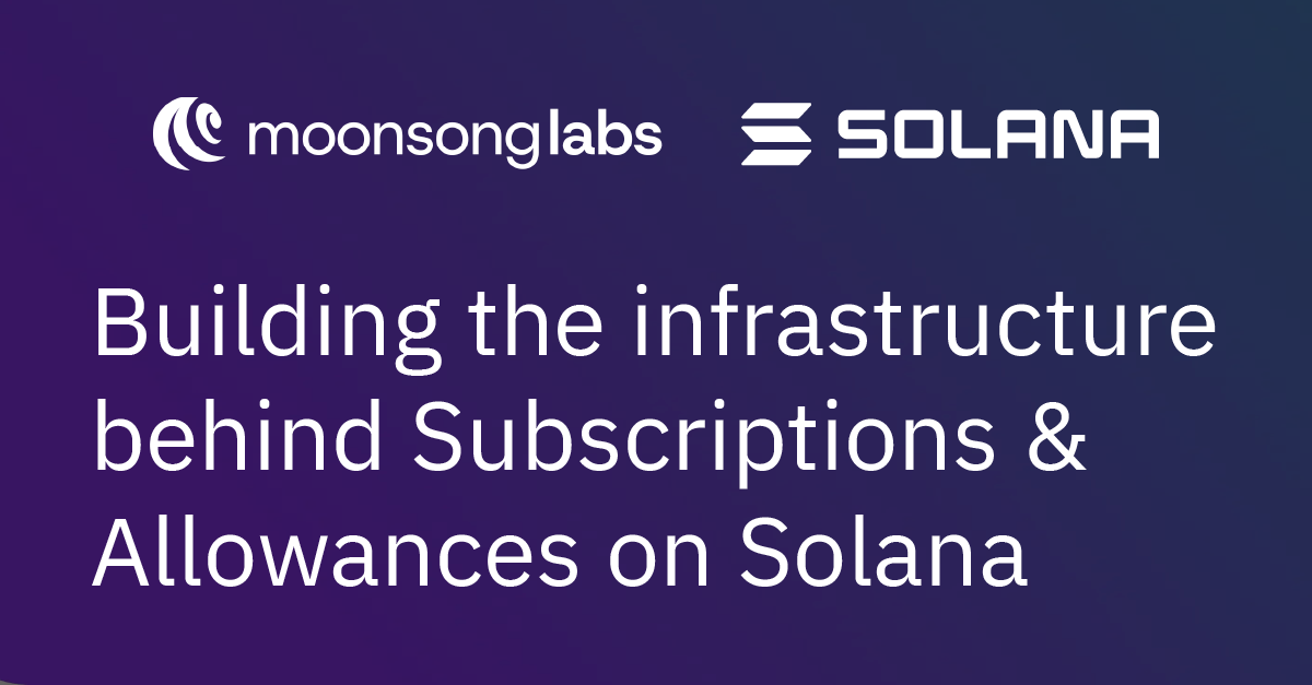 Solana Subscriptions and Allowances