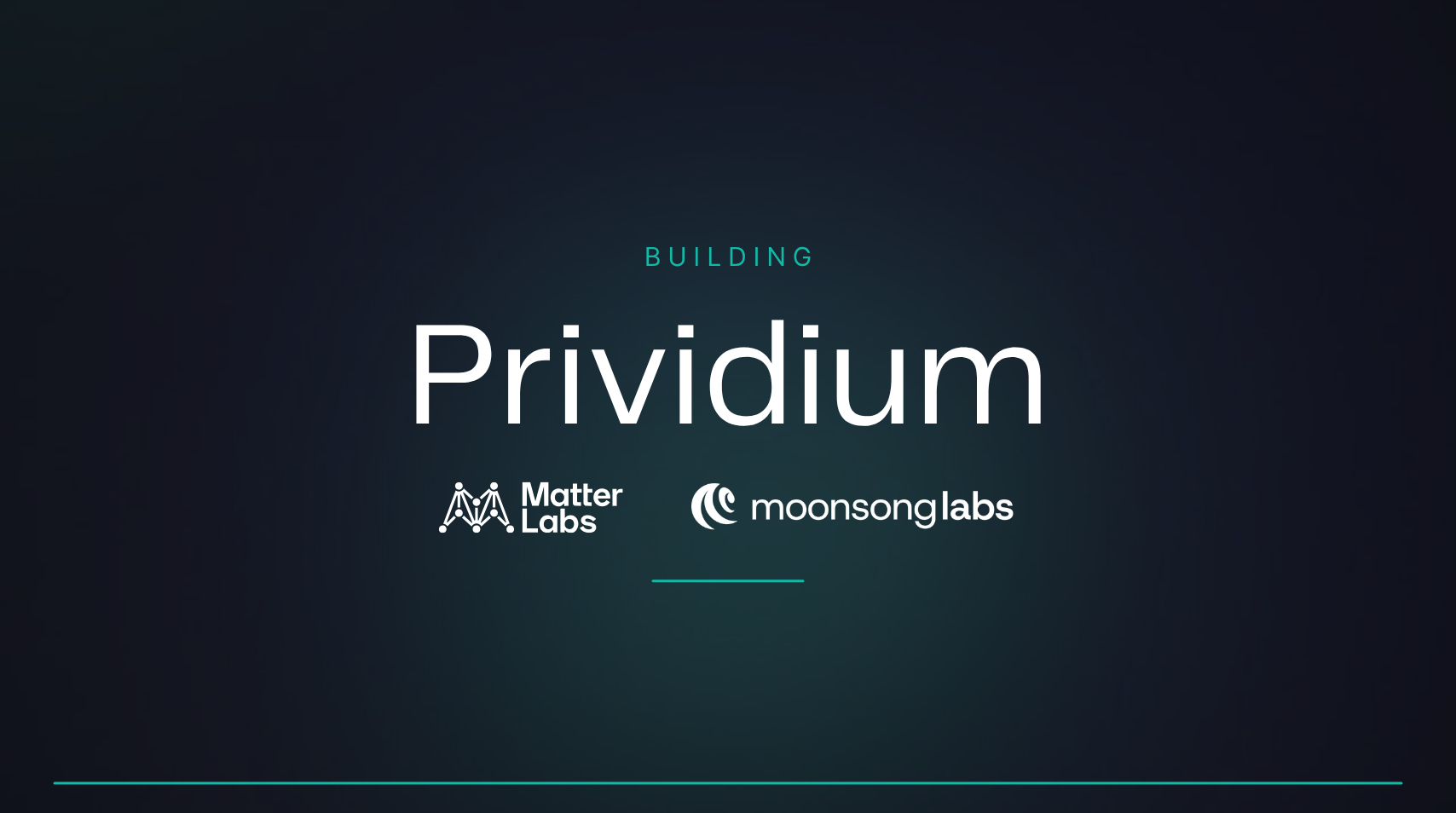 Building Prividium